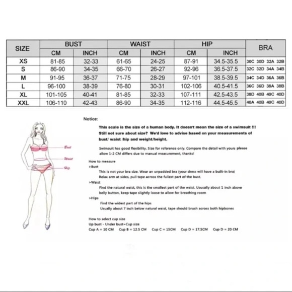 CLEARANCE Nautical Striped Ruffle 2Pc Bikini Swimsuit - Picture 3 of 3